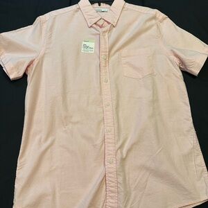 Sonoma Light Pink Casual Button-Down Shirt